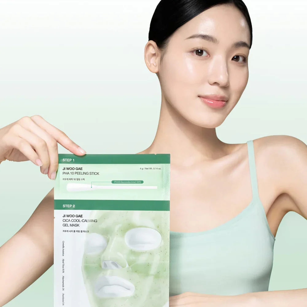 [celimax] Ji Woo Gae Cica PHA Peel 2-Step Gel Mask (1ea)