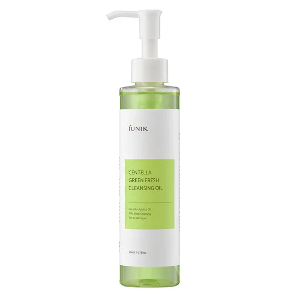 iUNIK - Centella Green Fresh Cleansing Oil  [200ml] iUnik Ecuador Productos Originales Cosmetica Coreana skincare coreano