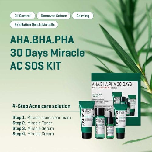 SOME BY MI - AHA, BHA, PHA 30 Days Miracle AC SOS Kit