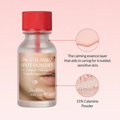 Dr. Althea - 15% Calamine Spot Powder [15ml] Dr. Althea Ecuador Productos Originales Cosmetica Coreana