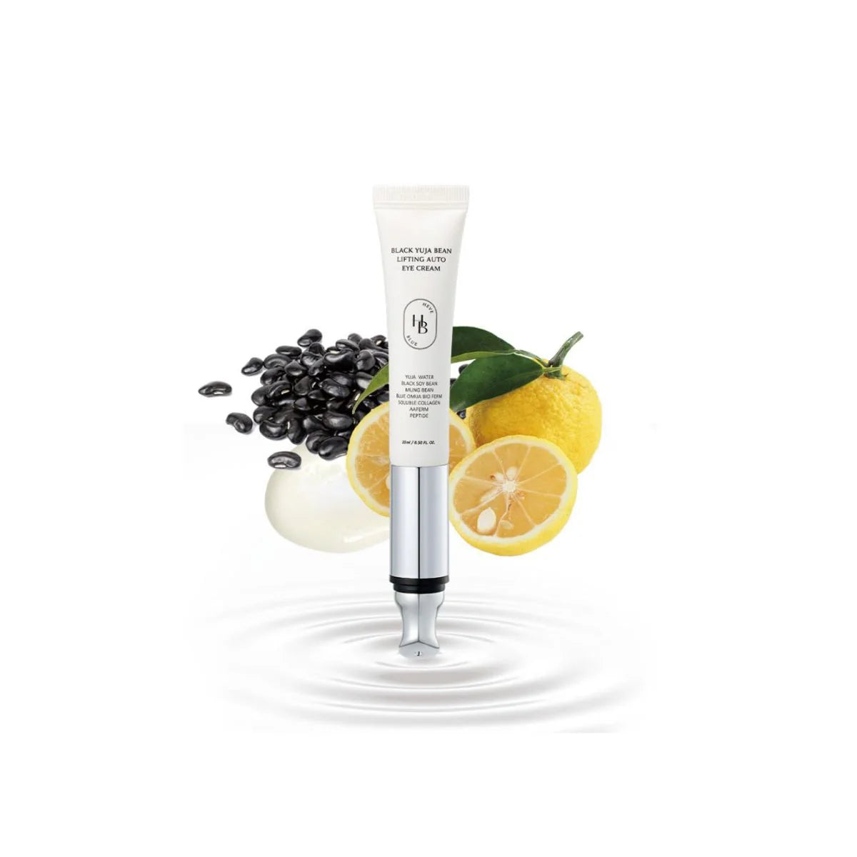 HEVEBLUE - Black Yuja Bean Lifting Auto Eye Cream [15ml]