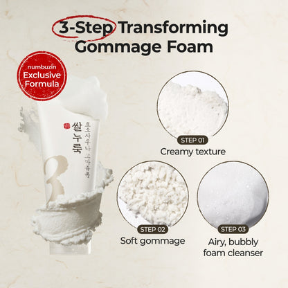 No.3 Rice Enzyme Skin Softening Cleansing Foam
