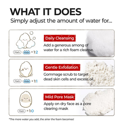 No.3 Rice Enzyme Skin Softening Cleansing Foam