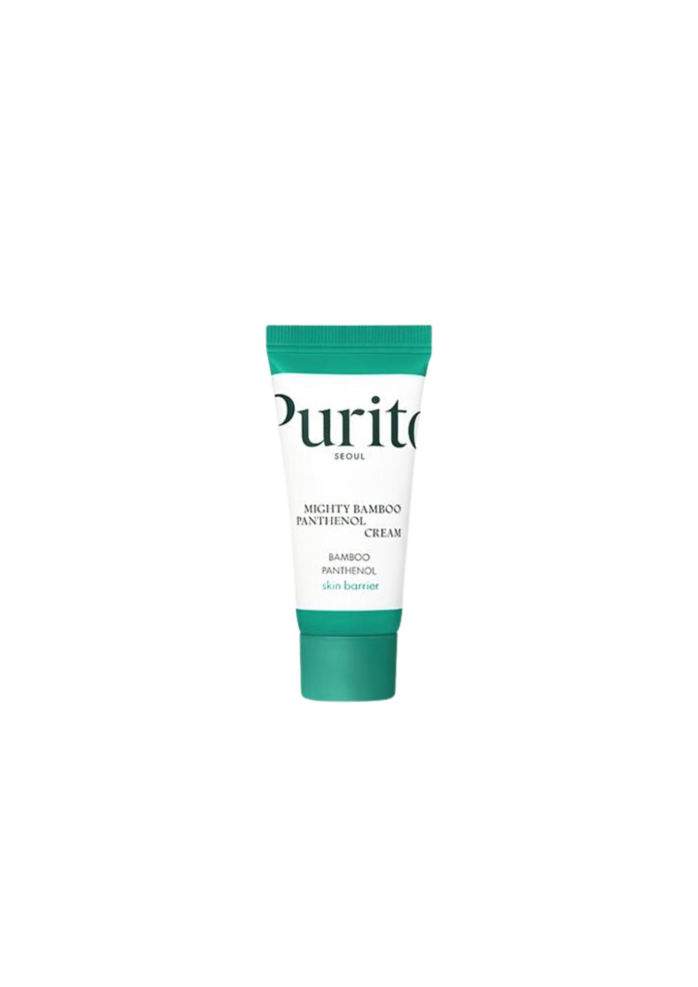 [Purito Seoul] (Mini) Mighty Bamboo Panthenol Cream 15ml Purito Ecuador Productos Originales Cosmetica Coreana skincare coreano