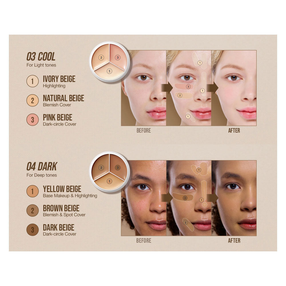 [TFIT] Cover Up Pro Concealer (3 Colors)