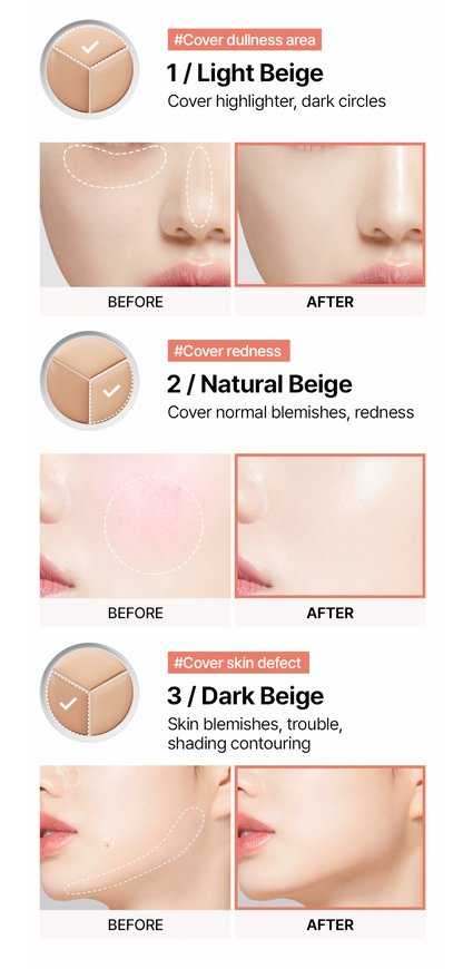 [TFIT] Cover Up Pro Concealer (3 Colors)