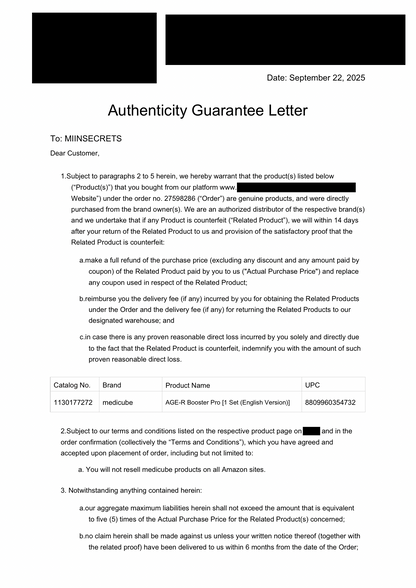 medicube - AGE-R Booster Pro Rosado