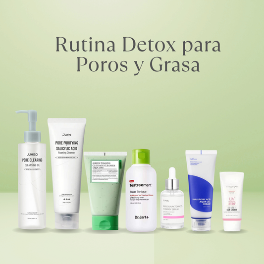 Rutina Detox para Poros y Grasa