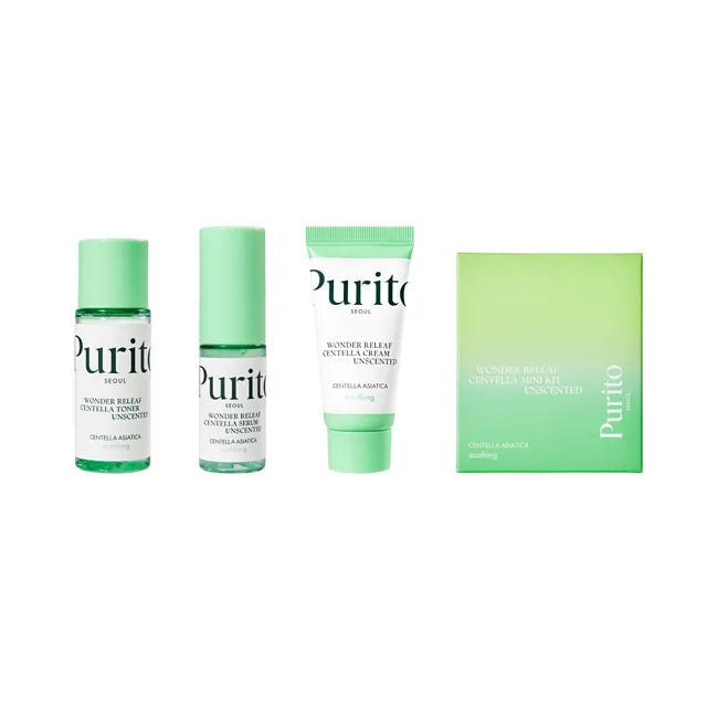 [Purito Seoul] Wonder Releaf Centella Unscented Mini Kit