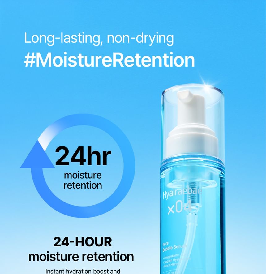 [MIXSOON] Hyalu Raebae Pore Bubble Serum 70ml
