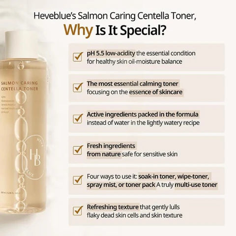 [HeveBlue] Salmon Caring Centella Toner 200ml