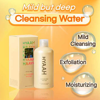 [HYAAH] Mild But Deep Cleansing Water 300ml