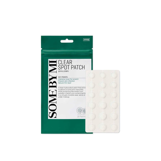 [SOME BY Mil Clear Spot Patch 18pcs (10mmx9ea + 12mmx9ea)