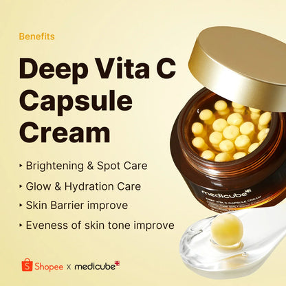 medicube - Deep Vita C Capsule Cream [55ml] - Miinsecrets