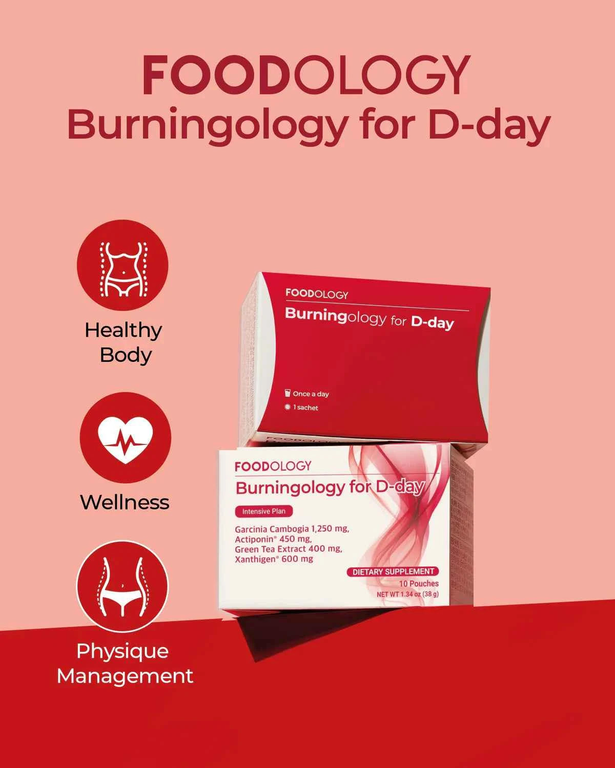 FOODOLOY - Burninoloy D-Day [3,800m x 10 packets] 