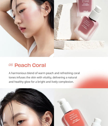 [House of HUR] Moist Ampoule Blusher House of HUR Ecuador Productos Originales Cosmetica Coreana