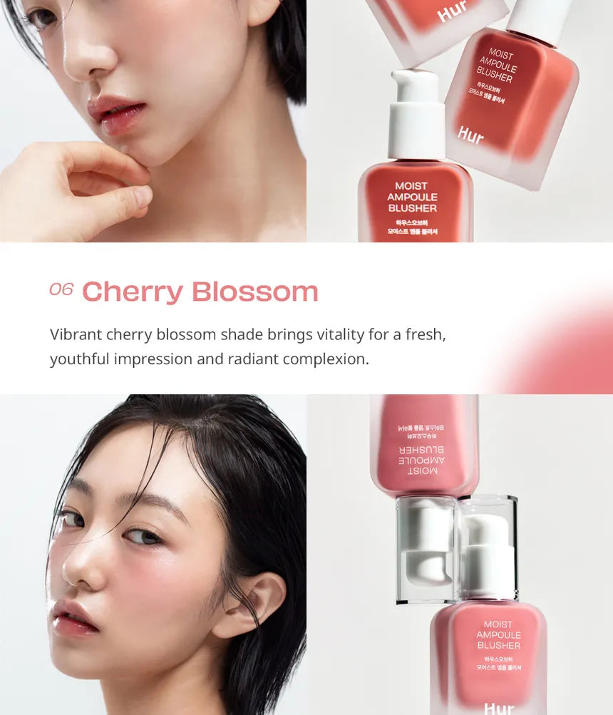 [House of HUR] Moist Ampoule Blusher House of HUR Ecuador Productos Originales Cosmetica Coreana