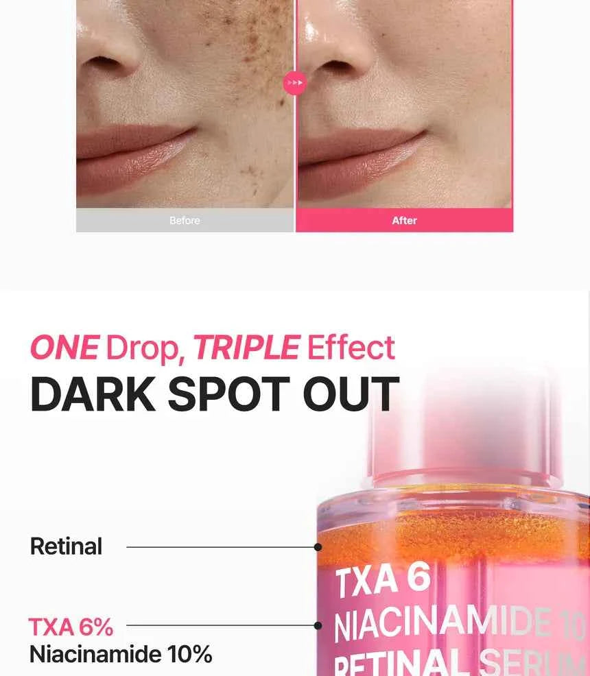 [Purito Seoul] TXA 6 Niacinamide 10 Retinal Serum 30ml