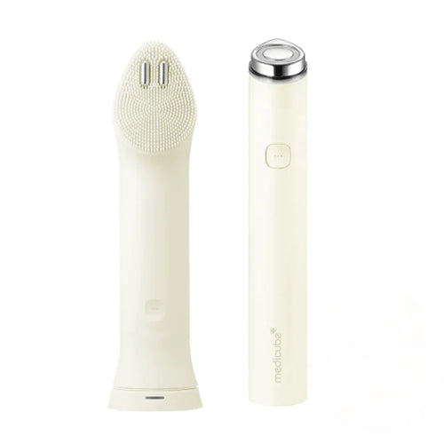 [MEDICUBE] AGE-R Booster Facial Cleansing Device Beige (Mini Plus + Cleansing Head)