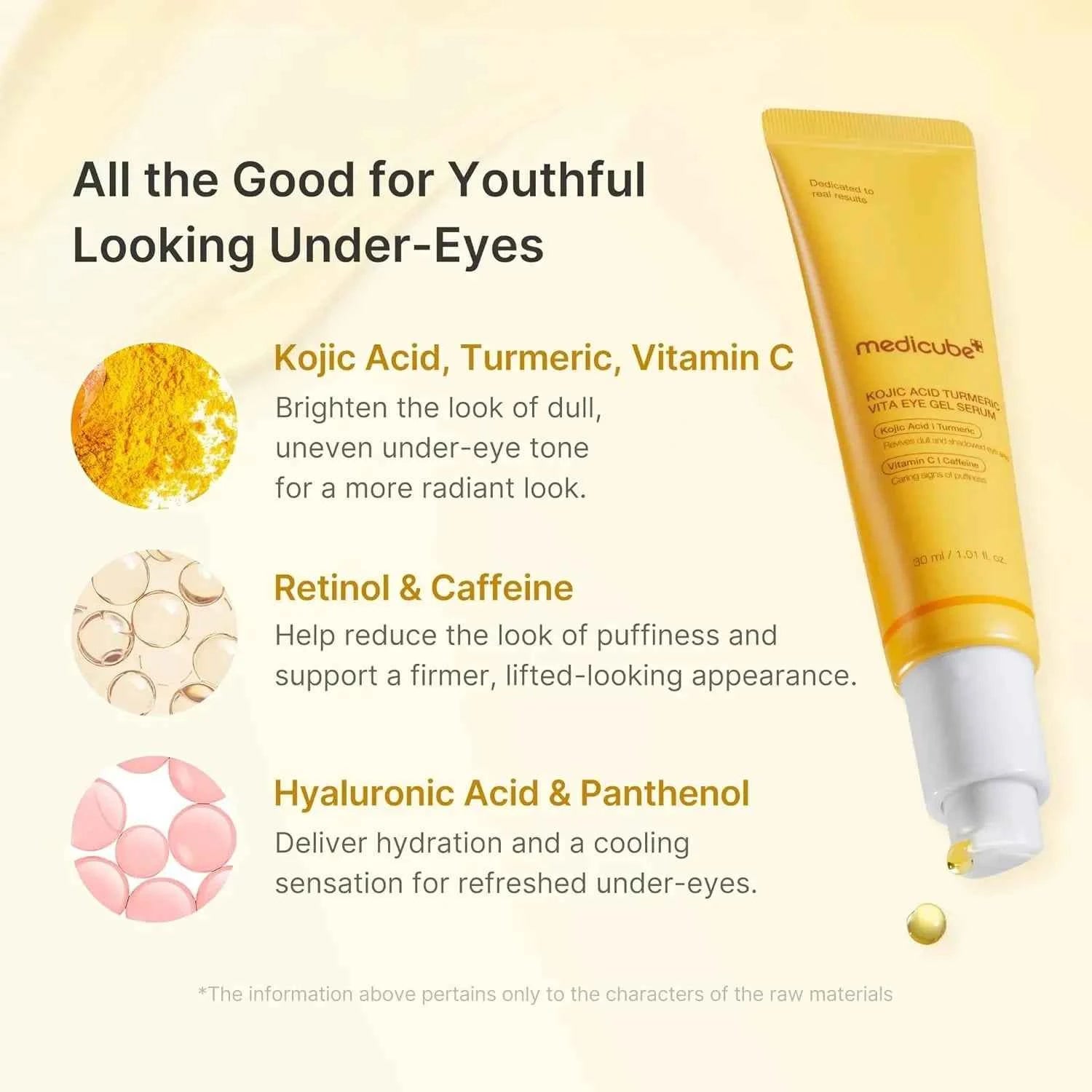 medicube - Kojic Acid Turmeric Vita Eye Gel Serum [30ml]
