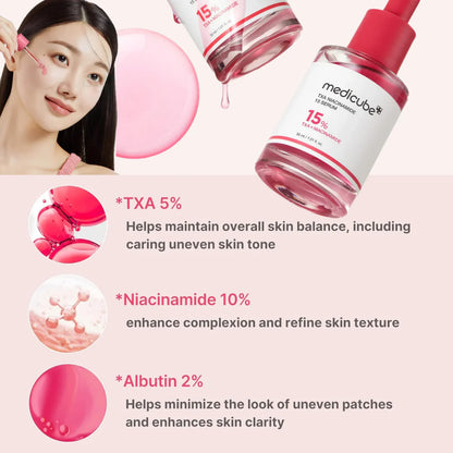 [MEDICUBE] TXA Niacinamide 15% Serum 30ml