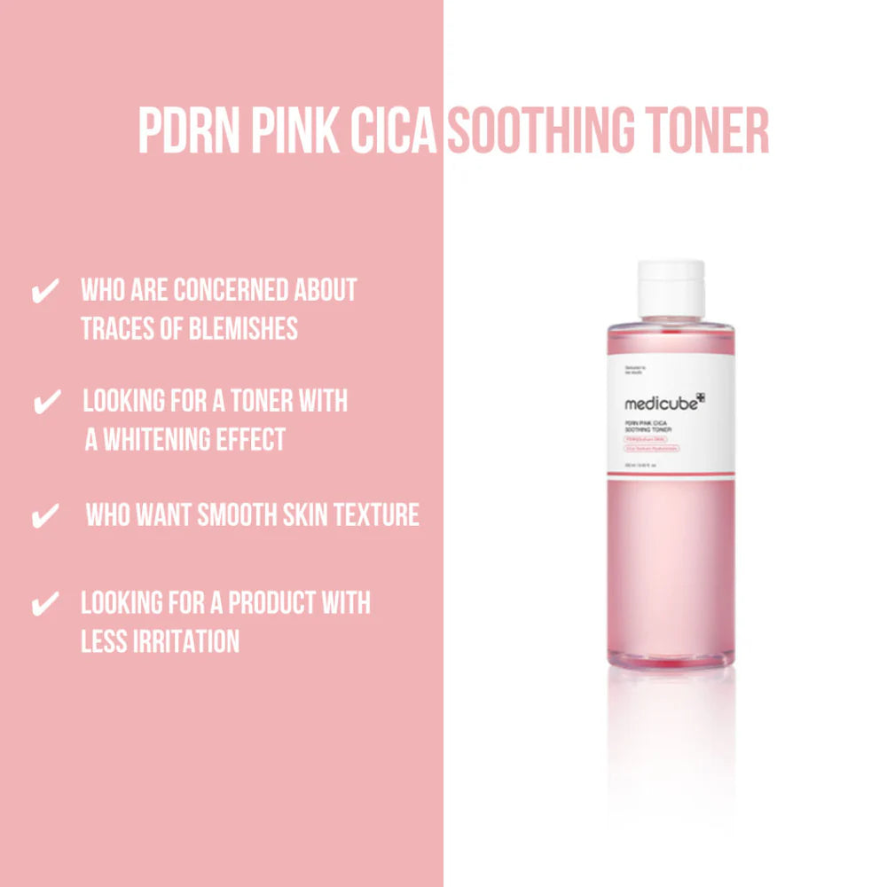 medicube - PDRN Pink Cica Soothing Toner [250ml]