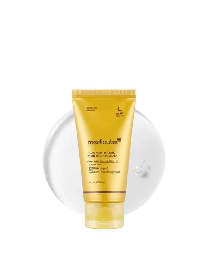 [MEDICUBE] Kojic Acid Turmeric Night Wrapping Mask 75ml