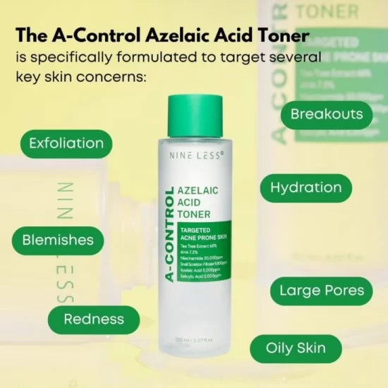 NINELESS - A-Control Azelaic Acid Toner [150ml]