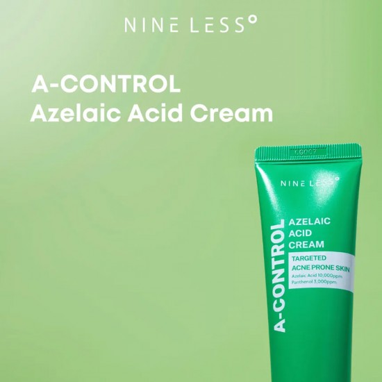 NINELESS - A-Control Azelaic Acid Cream [50ml] - Miinsecrets