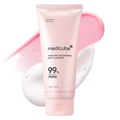medicube pdrn pink niacinamide whip cleanser