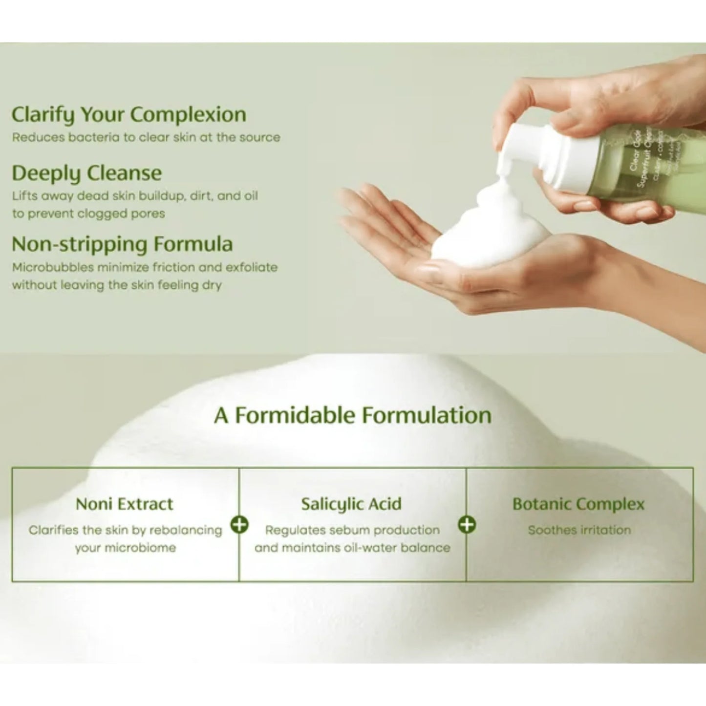 Purito SEOUL - Clear Code Superfruit Cleanser Noni - Miinsecrets