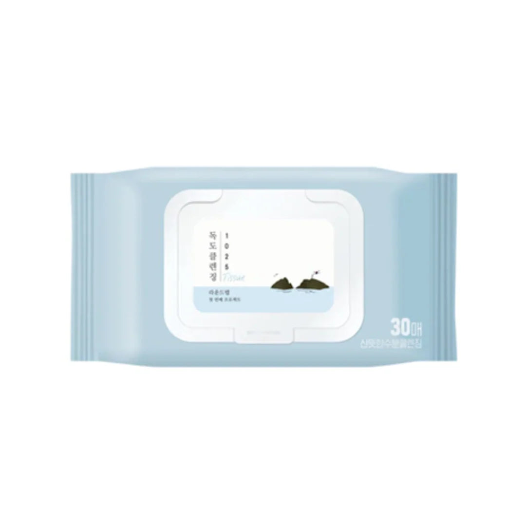 Round Lab 1025 Dokdo Cleansing Tissue (30ea)