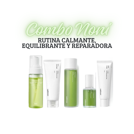 Combo Noni — Rutina calmante, equilibrante y reparadora Miinsecrets Ecuador Productos Originales Cosmetica Coreana skincare coreano