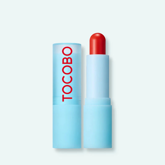 [TOCOBO] Glass Tinted Lip Balm (013.Tangerine Red)