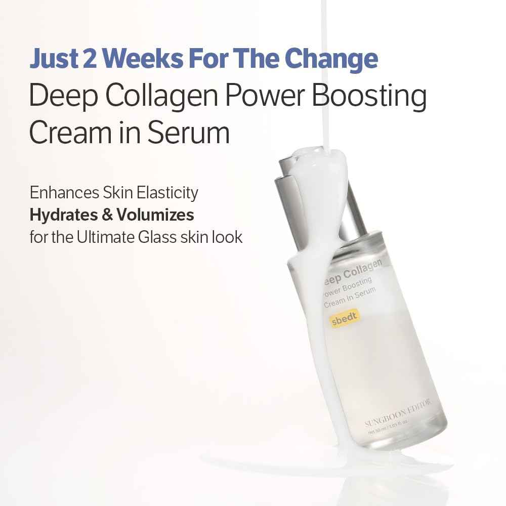 [SUNGBOON EDITOR] Deep Collagen Power Boosting Cream In Serum 30ml