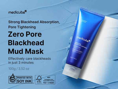 [MEDICUBE] Zero Pore Blackhead Mud Mask 100