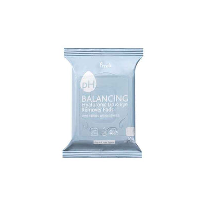 [PRRETI] pH Balancing Hyaluronic Lip&Eye Remover Pads 30pads