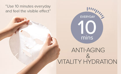 [Mary&May] Collagen Peptide Vital Mask (30ea) - Miinsecrets