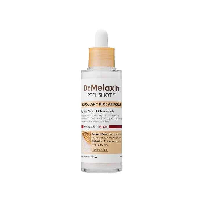 [Dr,Melaxin] Peel Shot Exfoliatin White Rice Ampoule 80ml