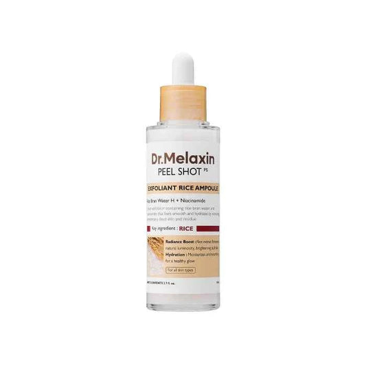 [Dr,Melaxin] Peel Shot Exfoliatin White Rice Ampoule 80ml