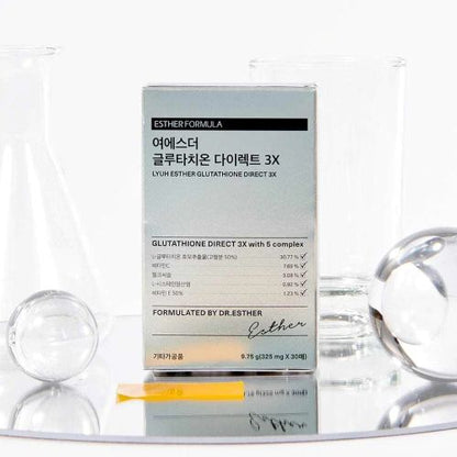 [ESTHER FORMULA] (Halal) Glutathione Direct Film 3X (325mgx30ea)