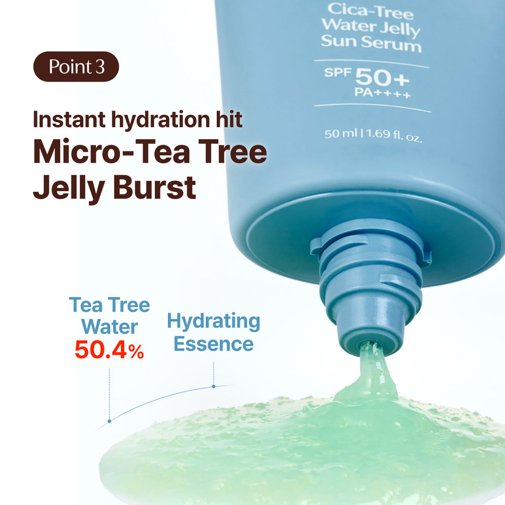 Tage - Cica-Tree Water Jelly Sun Serum [50ml]