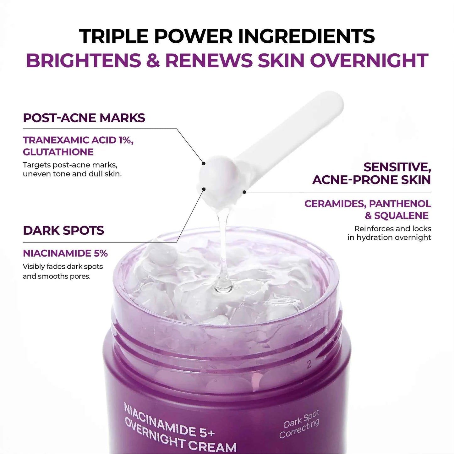 [Jumiso] Niacinamide 5 + Overnight Cream 50ml