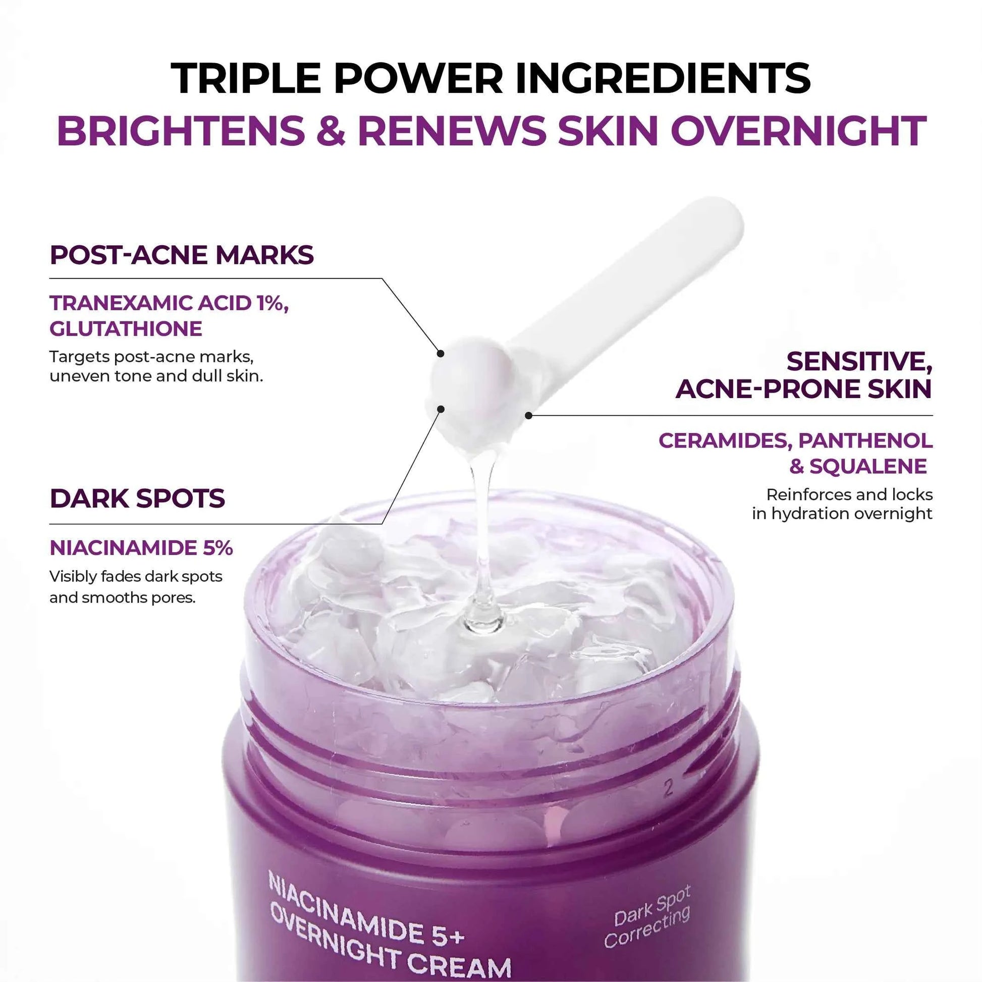 [Jumiso] Niacinamide 5 + Overnight Cream 50ml