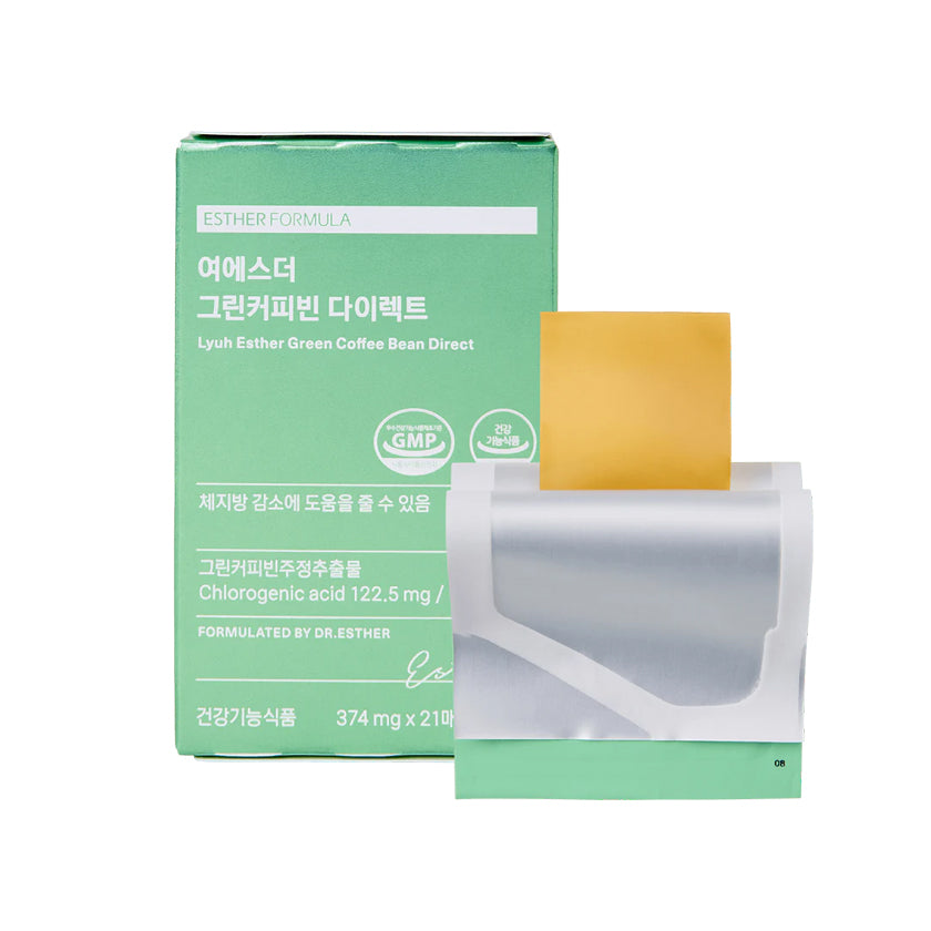 [ESTHER FORMULA] Green Coffee Bean Direct Film (374mg*30ea)