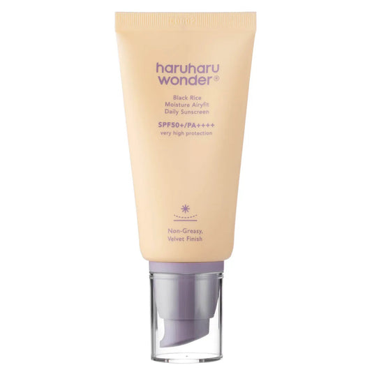  Haruharu WONDER - Black Rice Moisture Airyfit Daily Sunscreen SPF50+ PA++++ Haruharu WONDER Ecuador Productos Originales Cosmetica Coreana