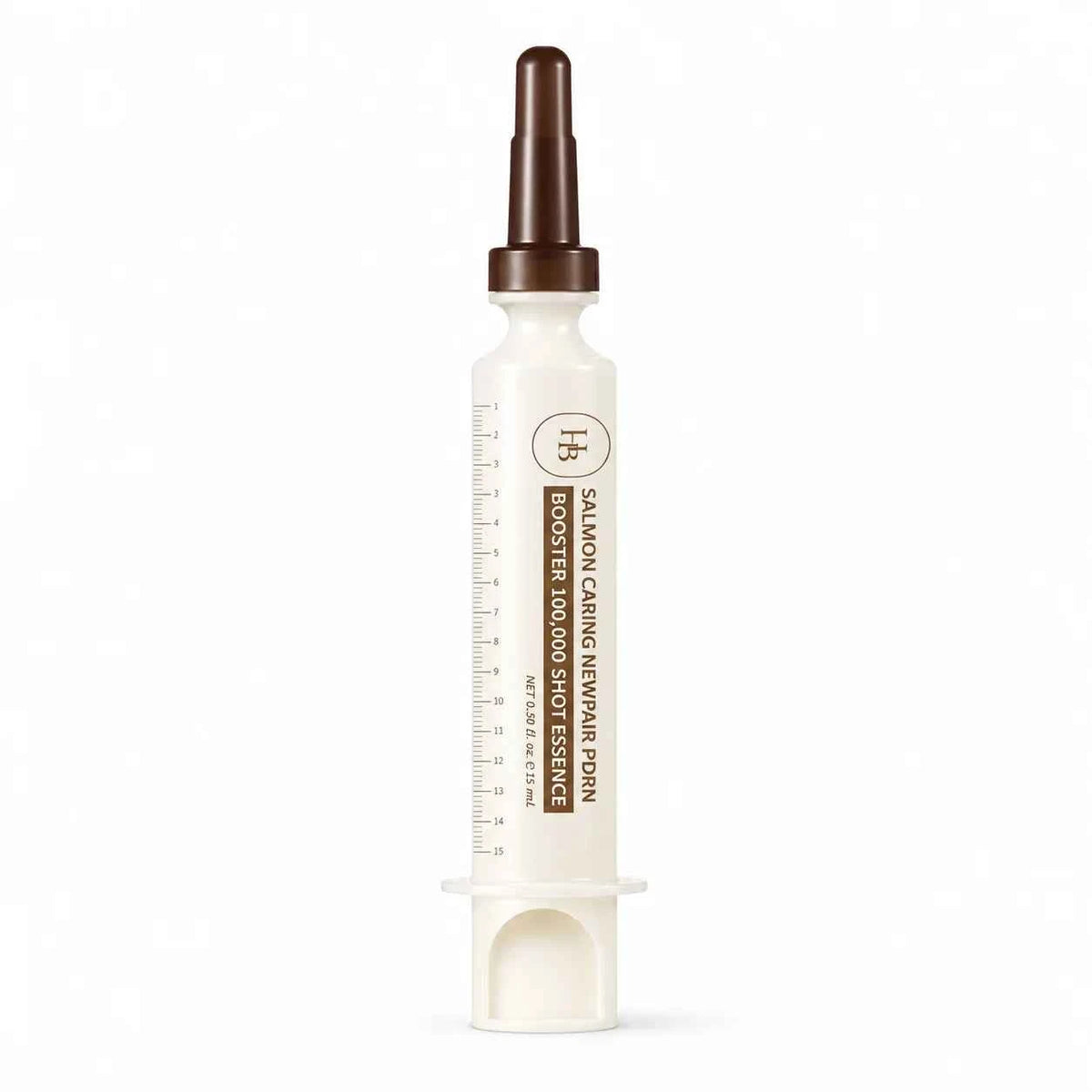 HEVEBLUE – Salmon Caring Newpair PDRN Booster 100,000 Shot Essence Jumbo [15 ml]