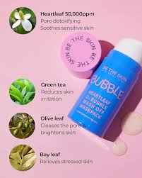 be the skin - Heartleaf O2 Bubble Wash Off Maskpack