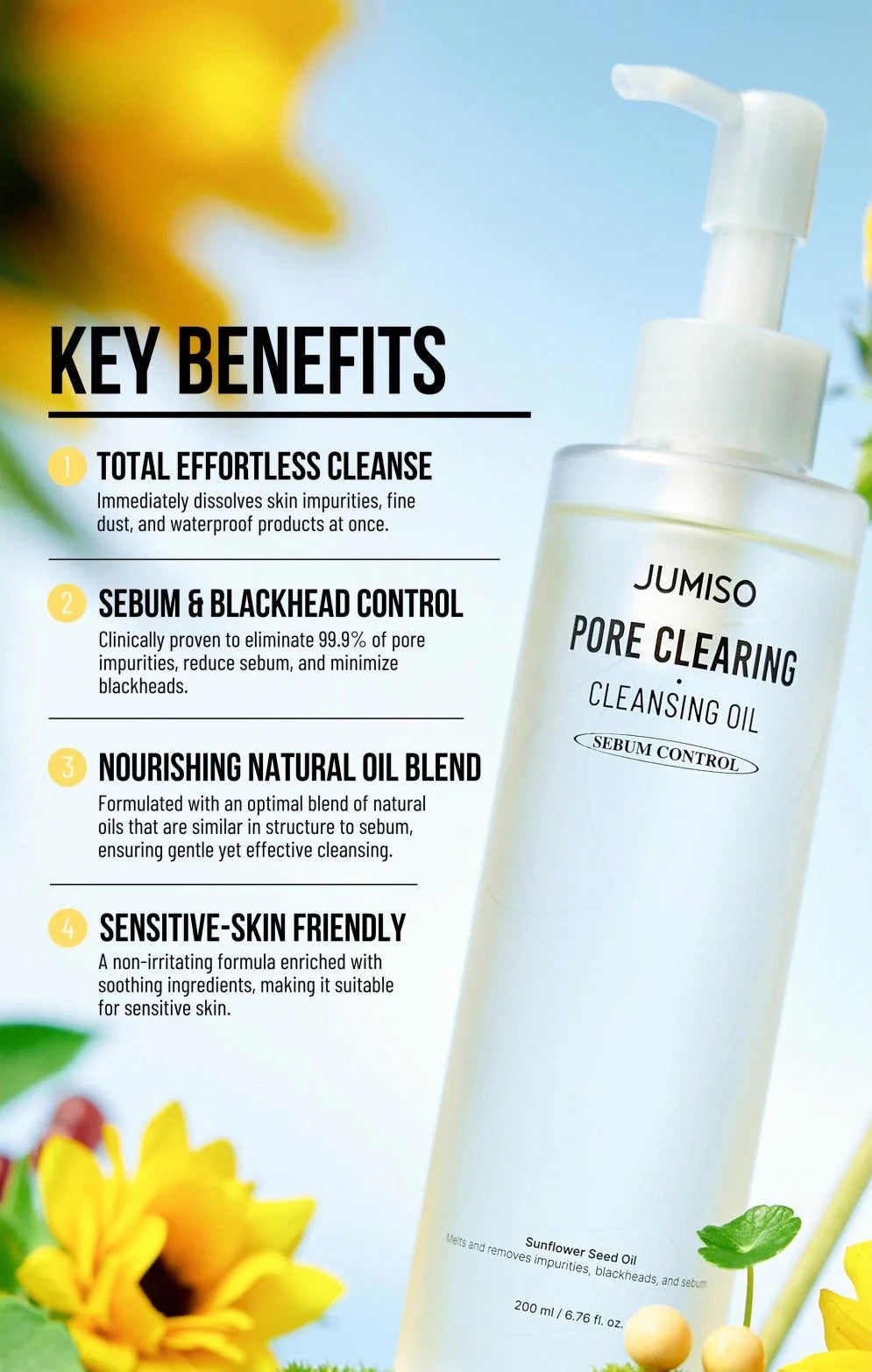 JUMISO - Pore Clearing Cleansing Oil [200ml]