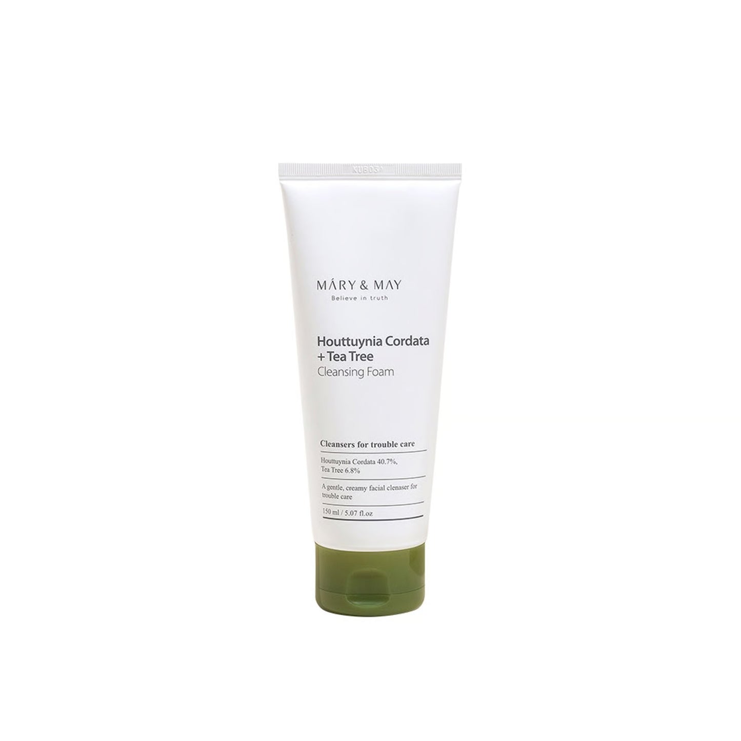 Mary&May Houttuynia Cordata + Tea Tree Cleansing Foam 150ml